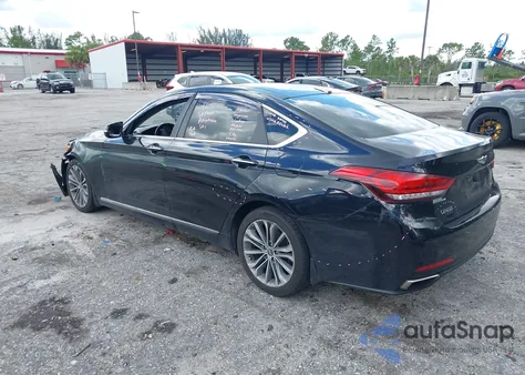 2015 Hyundai Genesis 3.8 from USA, damaged, VIN KMHGN4JE0FU074405